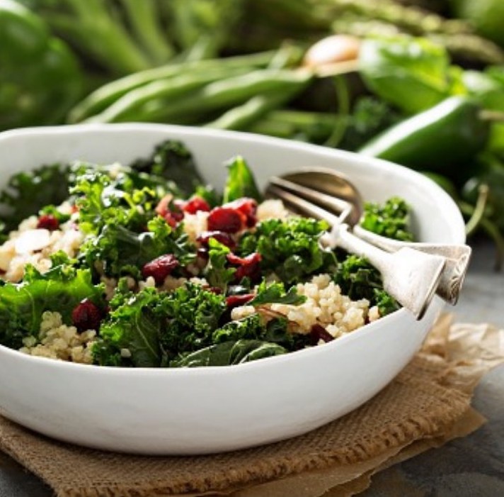 Fresh salad in a bowl
